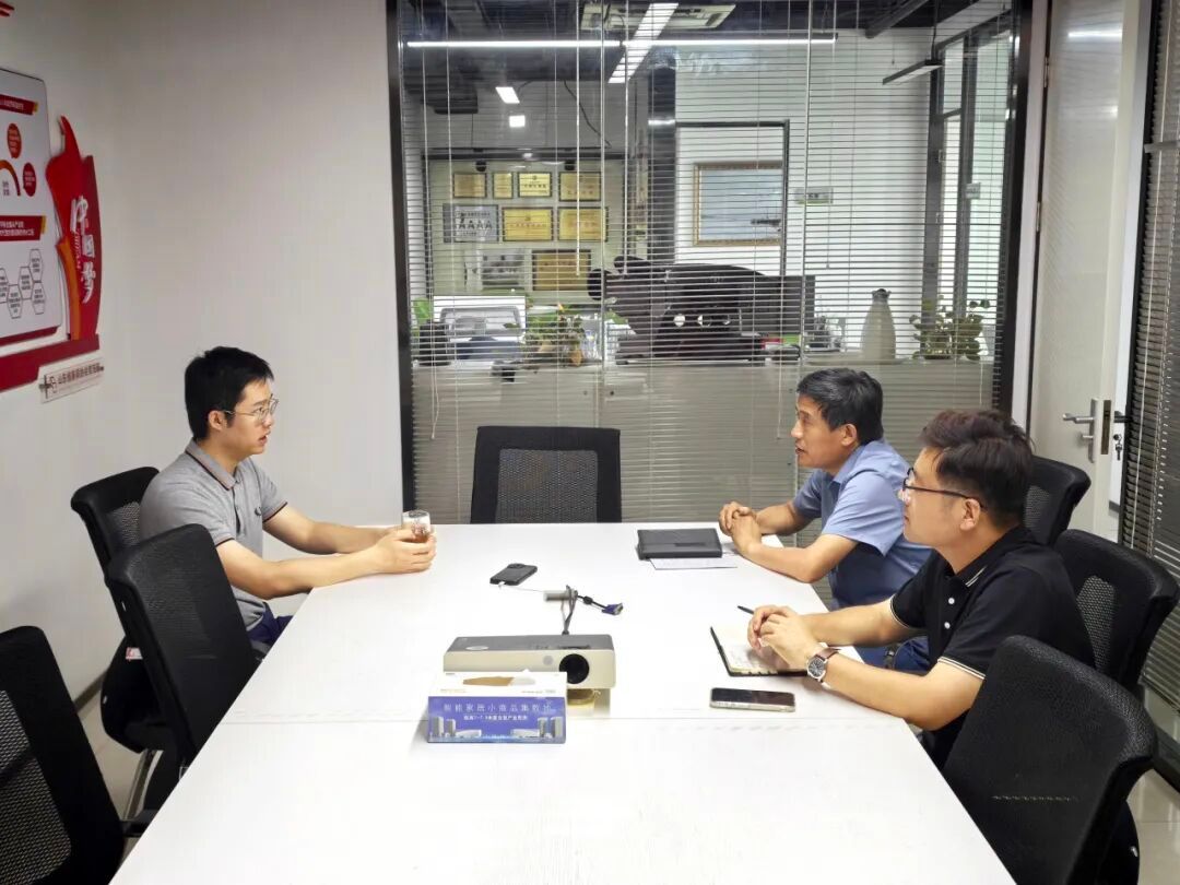 中国家具协会戴志鹏副主任莅临山东省家具协会调研座谈