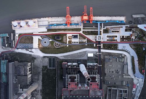 杨树浦电厂遗迹公园(杨浦滨江公共空间和综合环境(三期)工程,上海/景观