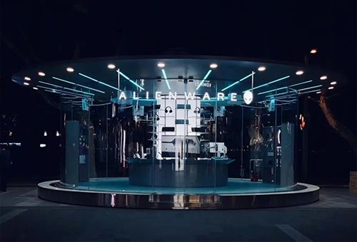 Alienware(外星人)快闪店,杭州/室内设计