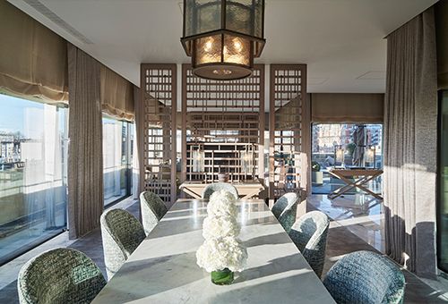 柏凯丽酒店 月牙亭套房,伦敦/室内设计