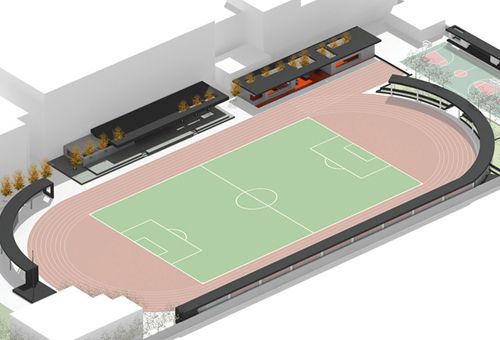 1/2体育场,北京/建筑设计