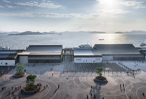 普陀山正山门客运中心，浙江/建筑