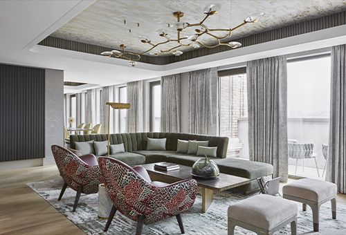 Penthouse Suite, Mandarin,伦敦/室内