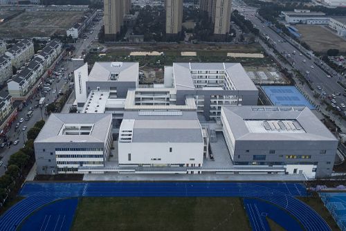 重构“江南书院”:苏州高新区第四中学,苏州/建筑