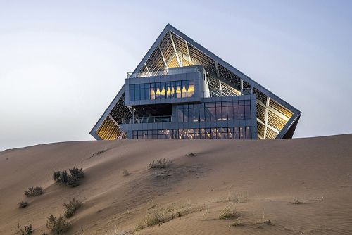 中卫大漠星河营地接待中心,宁夏 / 建筑