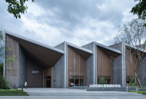 大华广州山田村城市更新展示中心,广东/建筑