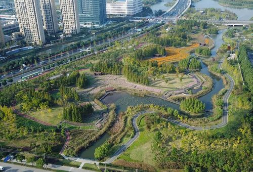 东部新城生态走廊(三期),宁波/景观