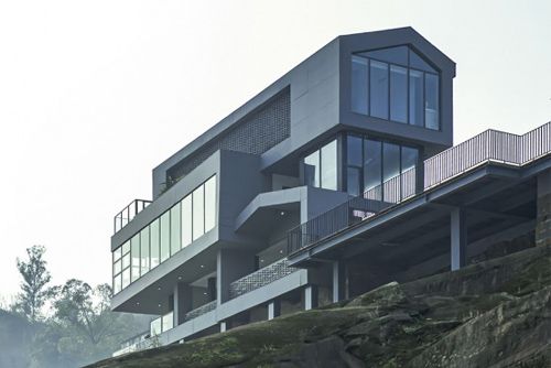 水土老街手爬岩咖啡馆,重庆/建筑