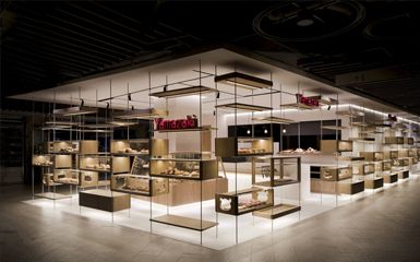 Yamazaki山崎面包久光店,上海/室内