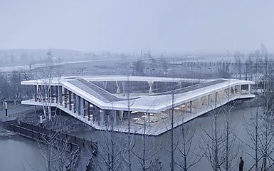水边会所 – 折叠的范斯沃斯,盐城/建筑