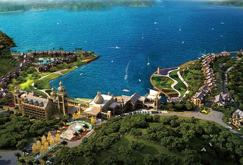 绵阳仙海·仙德丽娜国际度假酒店,绵阳/建筑