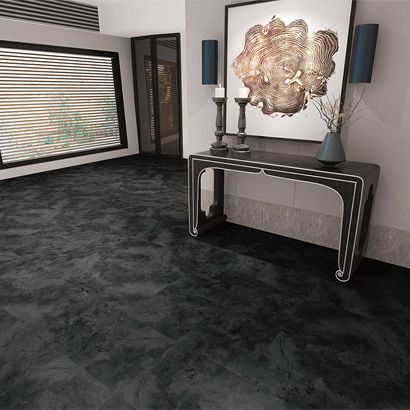 美喆石塑地板地毯纹HS2108环保耐磨防水地板家用商用