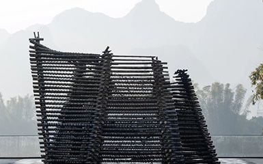 爆竹塔 | 2024糖舍艺文祭核心燃烧装置,广西/建筑