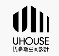 优豪斯空间设计企业logo