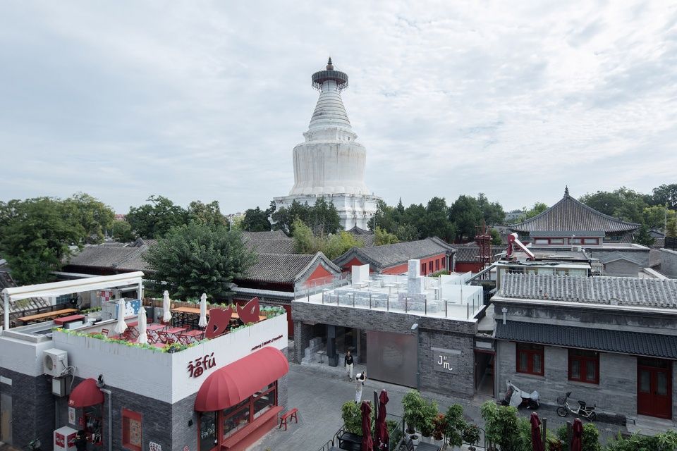 JM Cafe 白塔寺店,北京 / B.L.U.E.建筑设计事务所