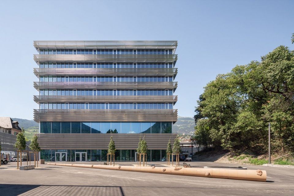 Sierre商业与通识教育学校,瑞士 / Bonnard Woeffray architectes