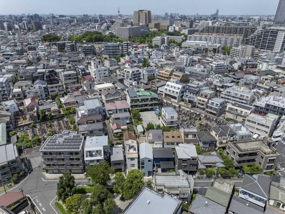 板橋住宅,东京 / TERRAIN architects