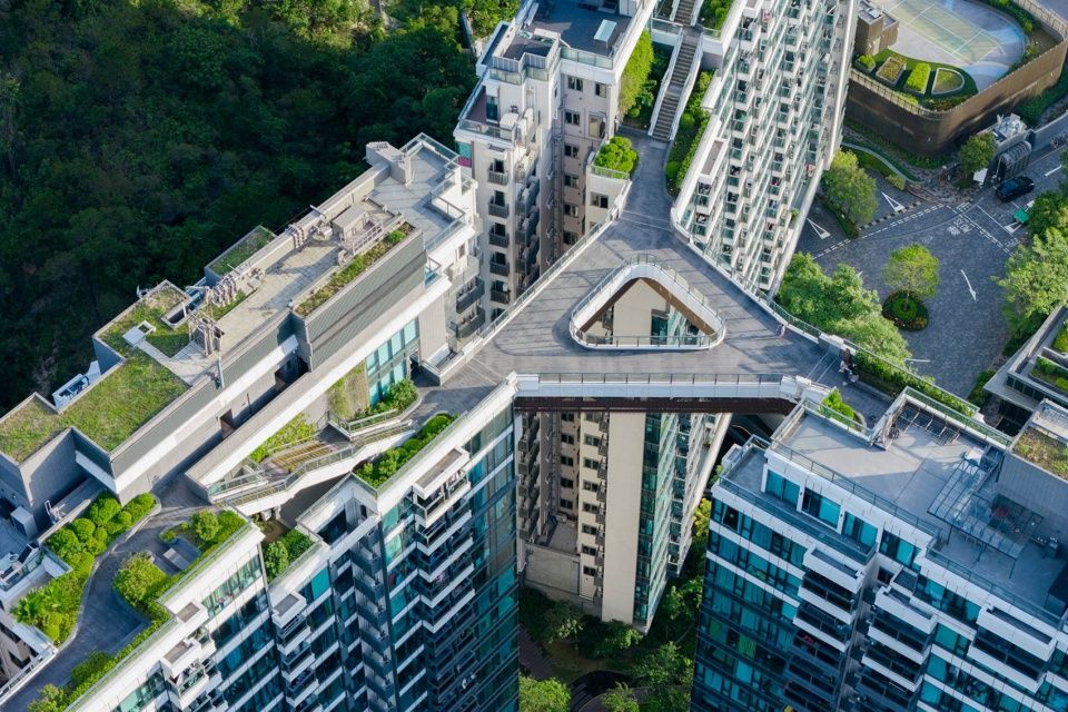 Le Pont住宅区景观,香港 / Shma Company Limited
