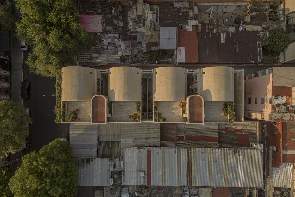 Mariano Azuela 194住宅楼,墨西哥 / Bloqe arquitectura