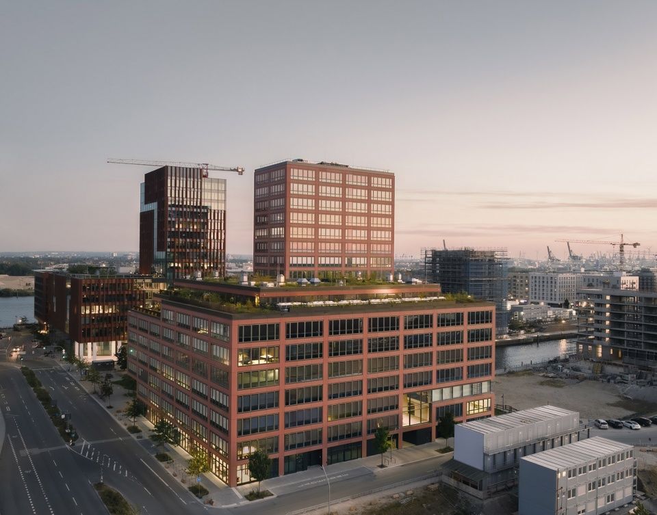 EDGE HafenCity办公楼,德国 / HENN