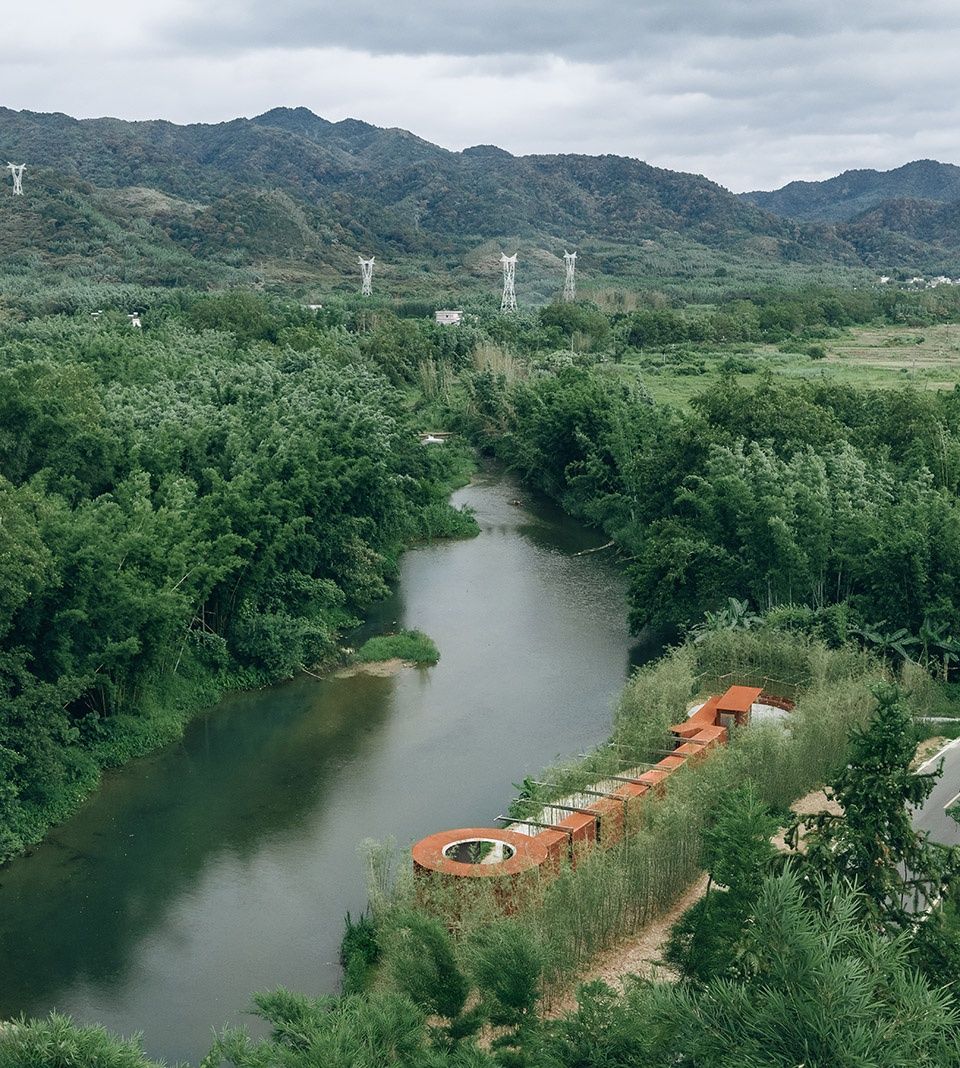 惠州铁岗河驿站:步花洄,广东 / 大料建筑