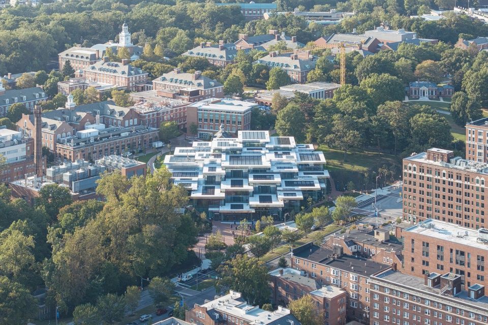 约翰·霍普金斯大学Bloomberg学生中心,美国 / BIG