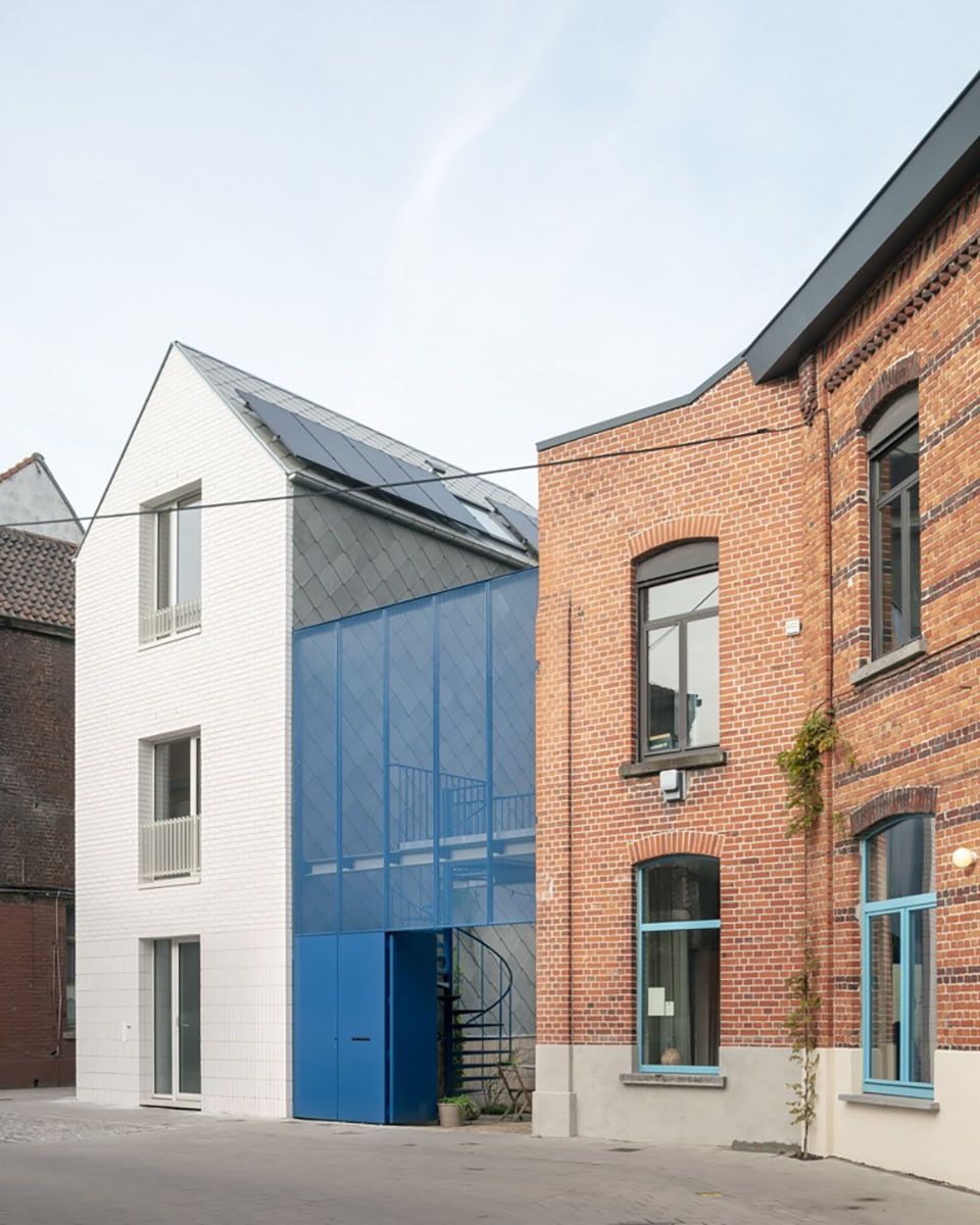 Boris & Maurice住宅与街角酒馆,比利时 / FELT architectuur & design