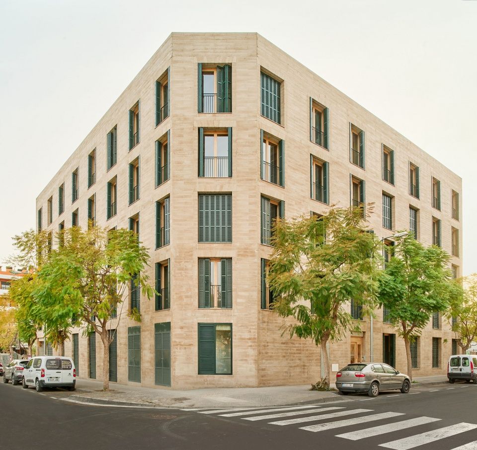 帕尔马的30+8套社会保障住房,西班牙 / Vivas Arquitectos