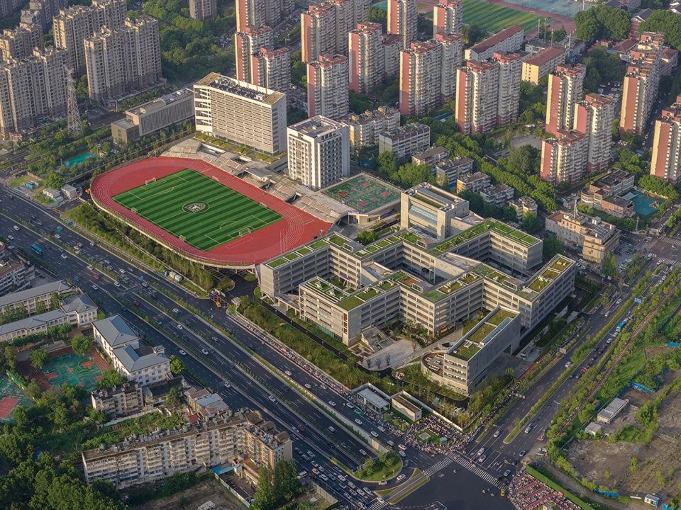 南京师范大学附属中学晓庄校区图书馆,江苏南京 / 非常建筑