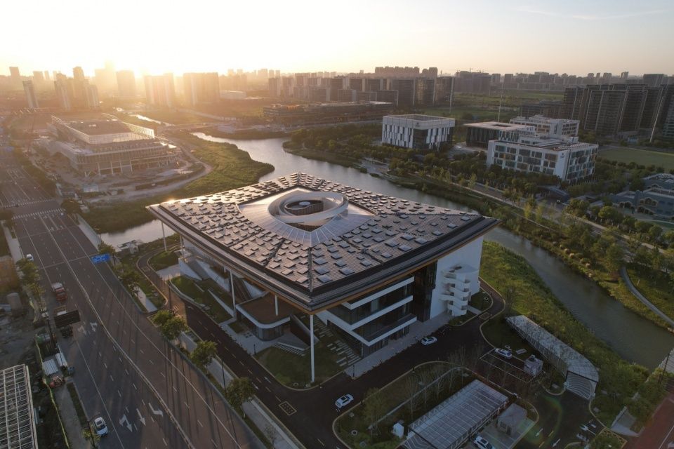 嘉兴高铁新城文化中心,浙江嘉兴 / 清华大学建筑设计研究院有限公司素朴工作室