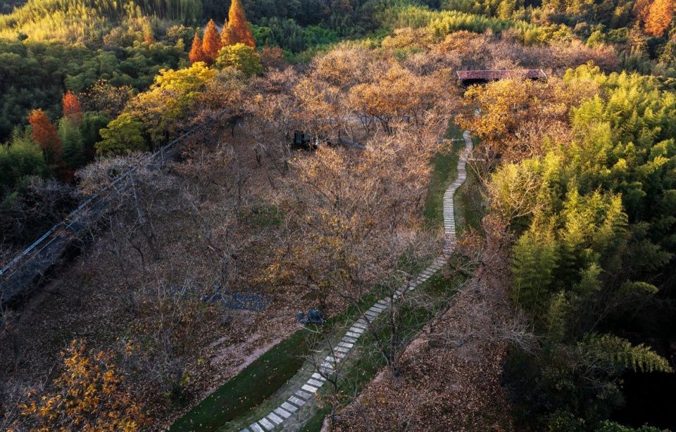 高峰禅寺下的栗林小院,浙江湖州 / 平介设计
