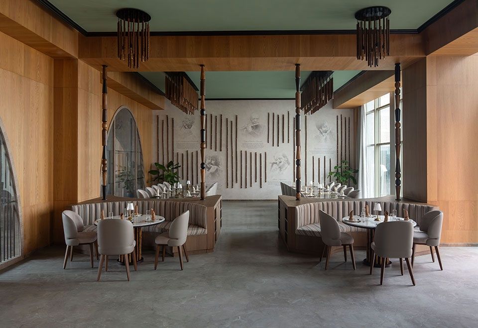 僧伽佛院,印度 / Spaces and Design