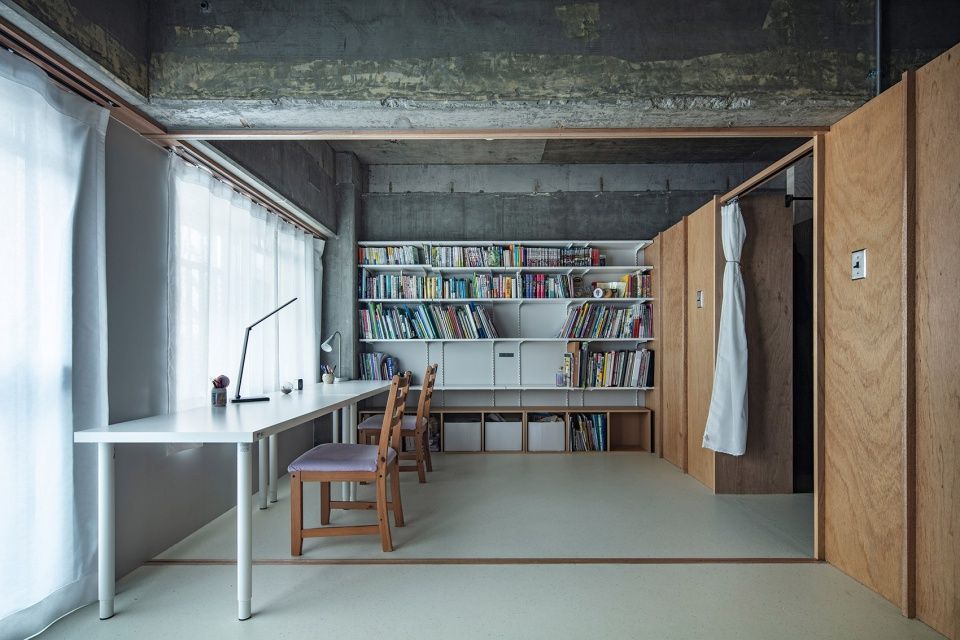 Coop.M住宅改造,东京 / note architects