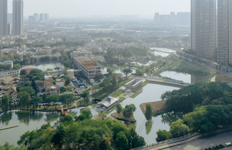 龙舟 蓑屋 船笠-顺德乐从大墩村龙舟艺术基地,广东 / 多样建筑设计事务所