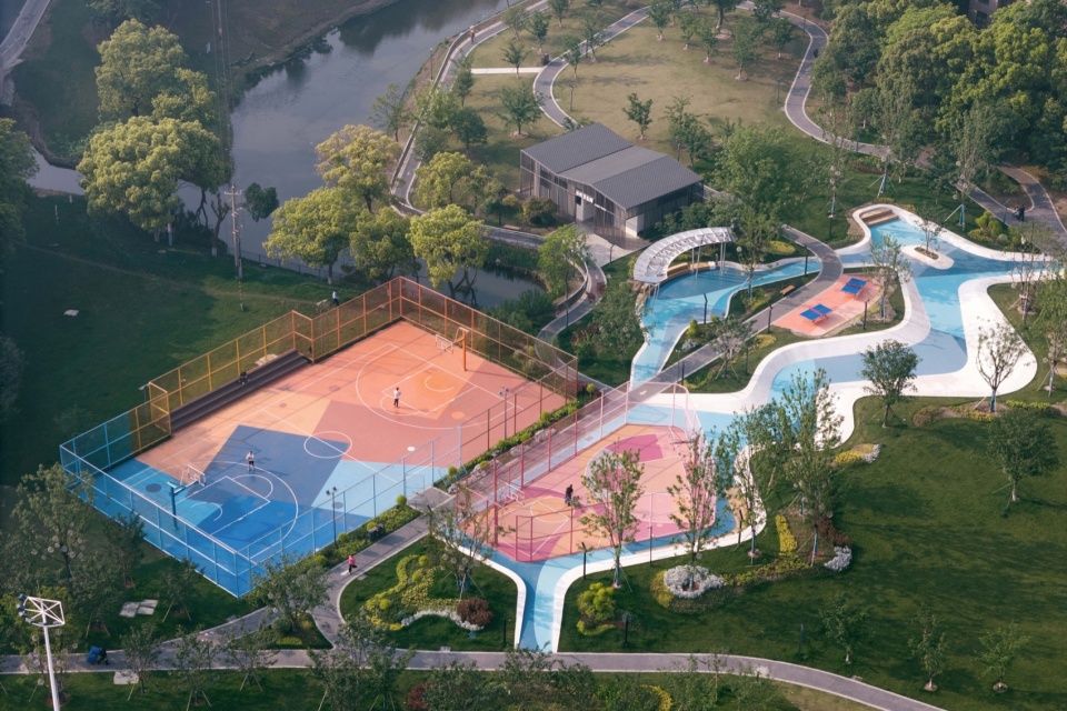 花桥青年城市公园，江苏苏州 / SoBA
