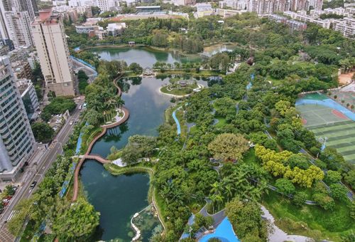 全龄化无边界中心滨湖公园，深圳 / 景观