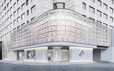 花西子全球首家旗舰店：东方美学，浙江/室内