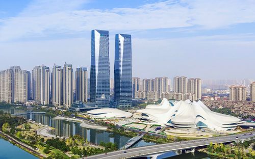 梅溪湖国际广场，长沙/建筑