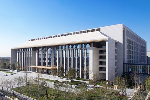 北京城市副中心行政办公区-市政协楼组团，北京/建筑