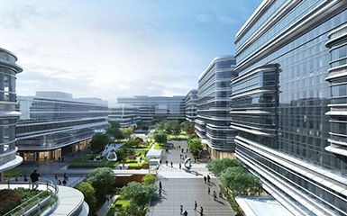 北京大兴国际机场临空经济区发展服务中心，北京/室内