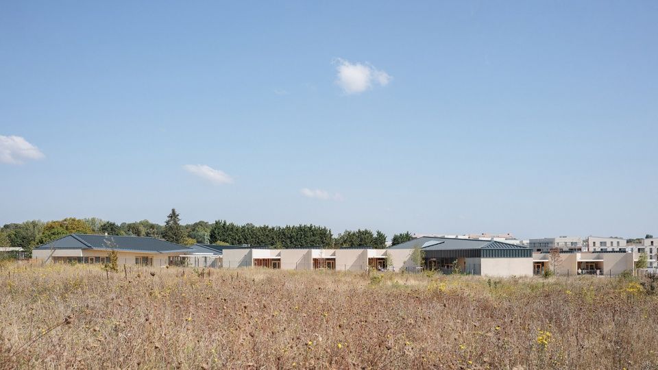 Claudine Hermann学校，法国 / Sam architecture