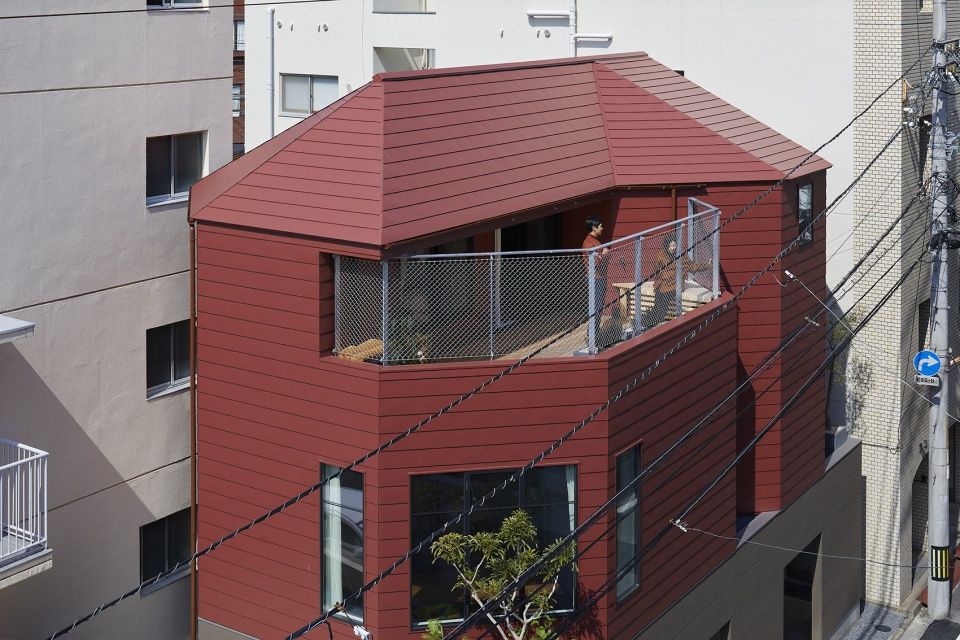 八边形住宅，日本 / marutau arqui