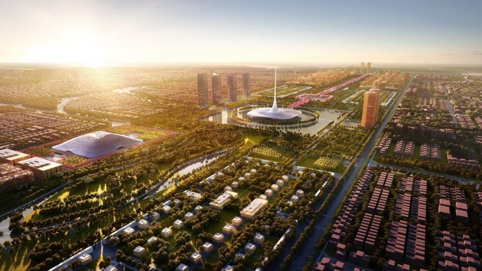 阿马拉瓦蒂总体规划,印度 / Foster + Partners