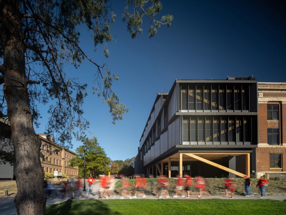 内布拉斯加大学林肯分校建筑学院扩建，美国 / NADAAA+HDR