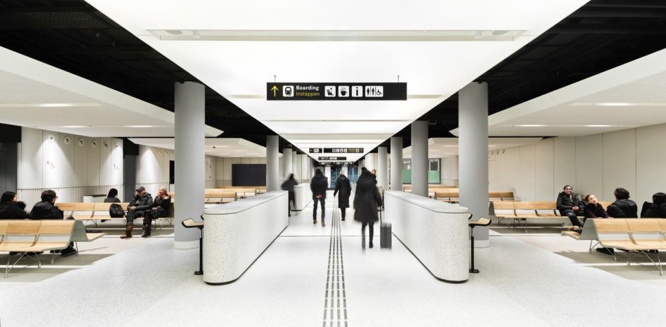 欧洲之星英国专线枢纽站，阿姆斯特丹 / ZJA Architects & Engineers + 叠术建筑