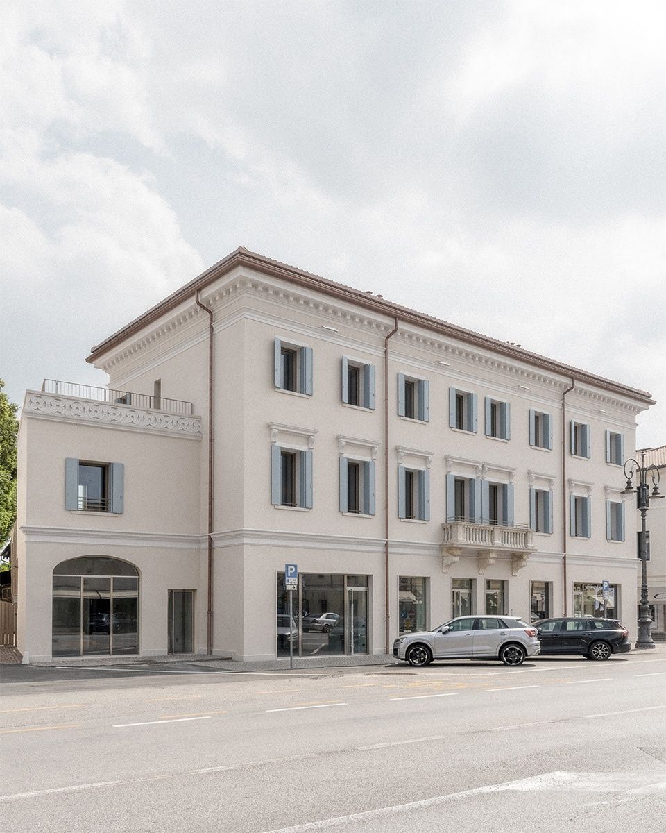 Montebelluna市中心住宅综合体翻新，意大利 / Studio Bressan