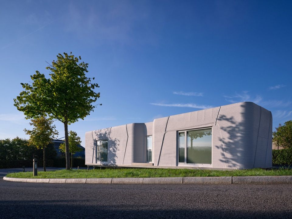 Tiny House LUX住宅，卢森堡 / ODA Architects +Coral 3D Concrete Printing