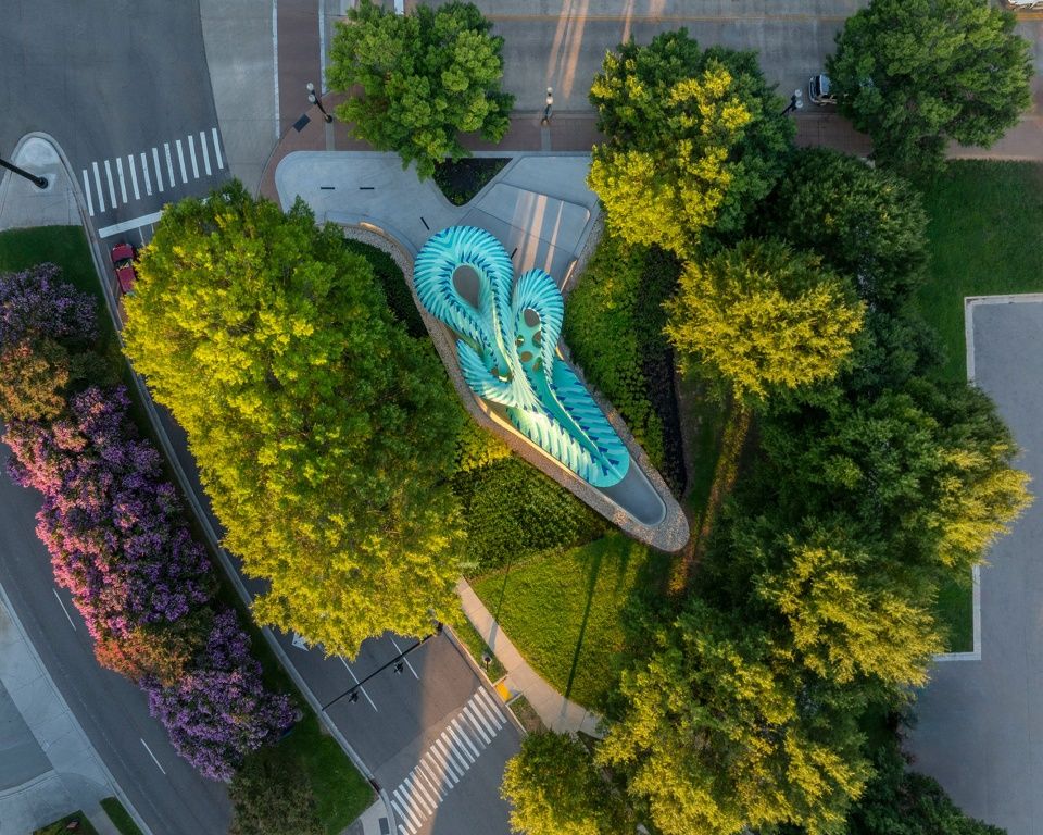 Pier 865公共艺术装置，美国 / MARC FORNES/THEVERYMANY