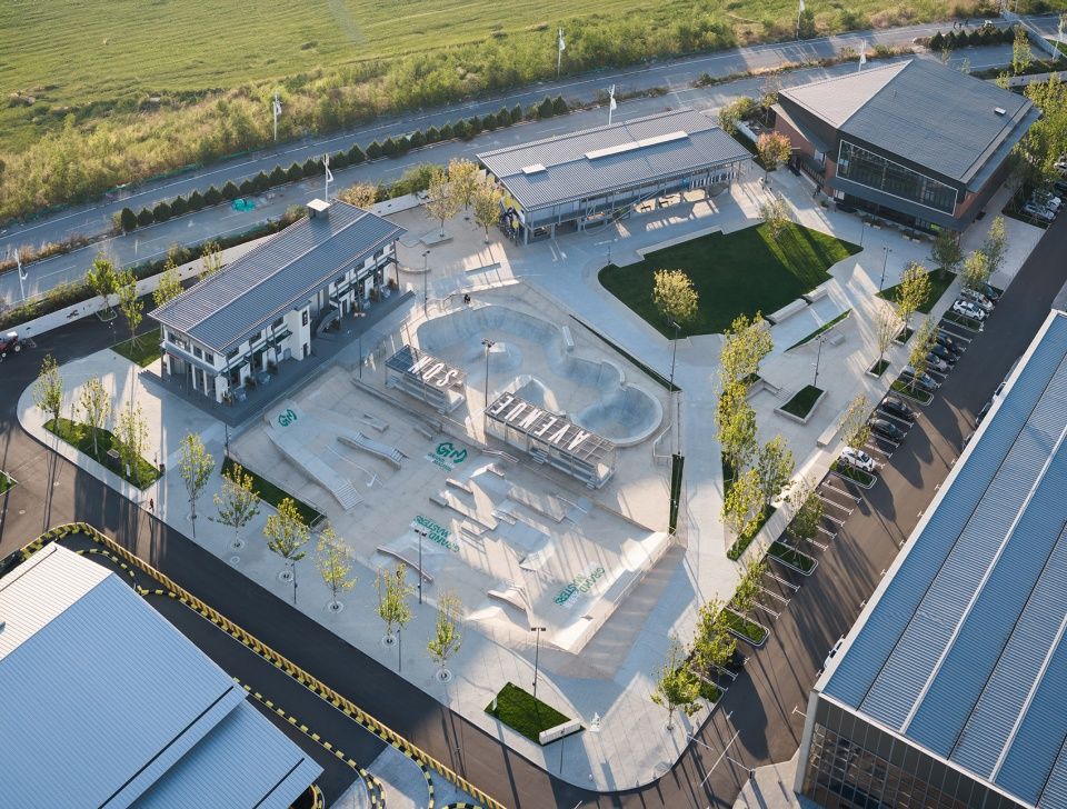 A&S阿那亚北岸滑板公园，河北 / 万社设计