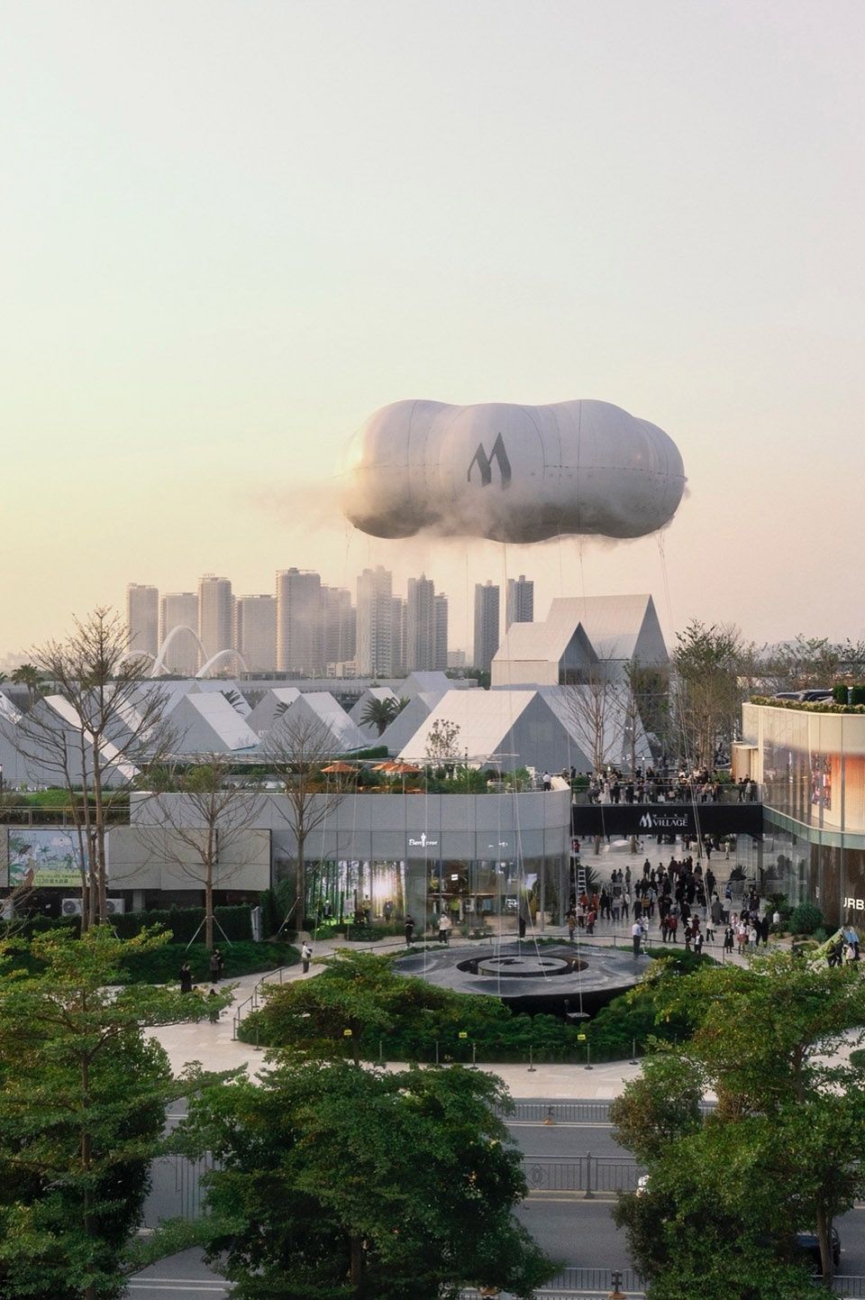 MIXC VILLAGE万象滨海购物村景观设计，东莞 / 承迹景观
